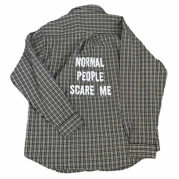 Club Room by Charter Club Button Down Plaid Shirt - Picture 1 of 7